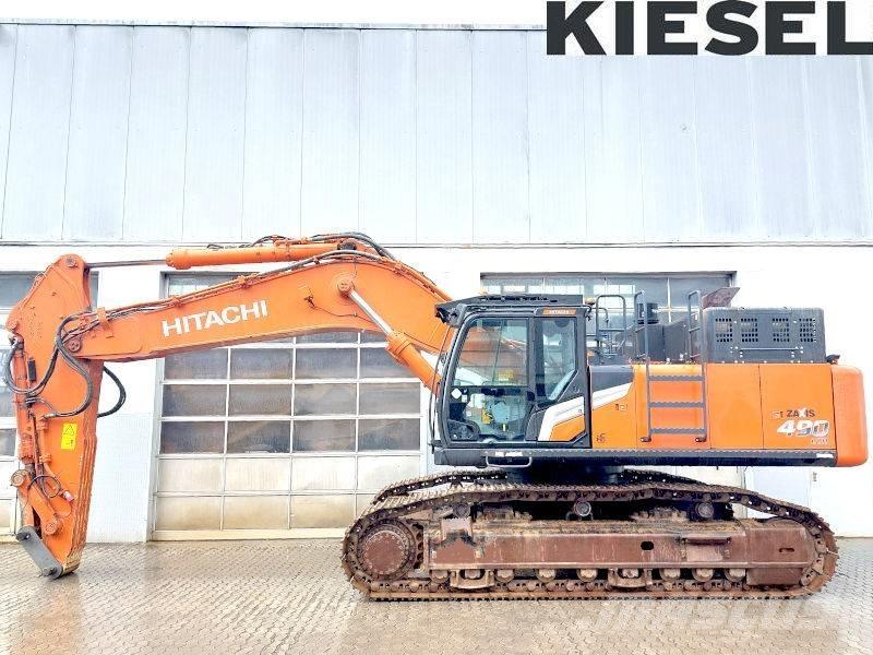 Hitachi ZX 490 LCH-7 حفارات زحافة