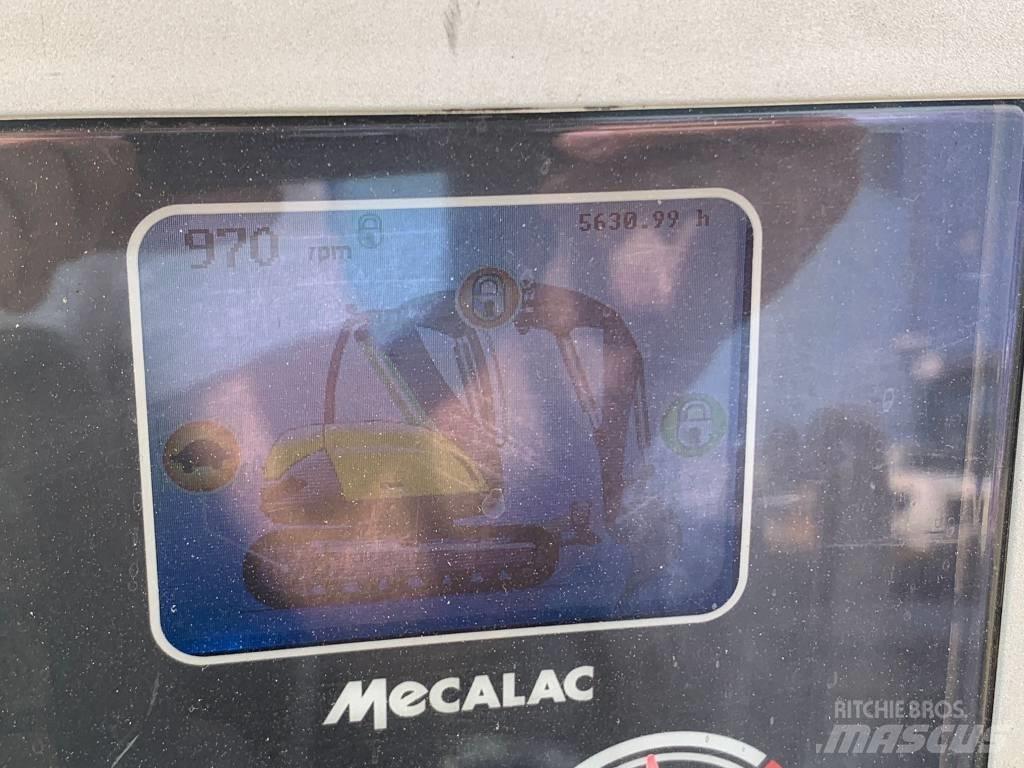 Mecalac 8 M CR حفارات وسط 7 طن - 12 طن