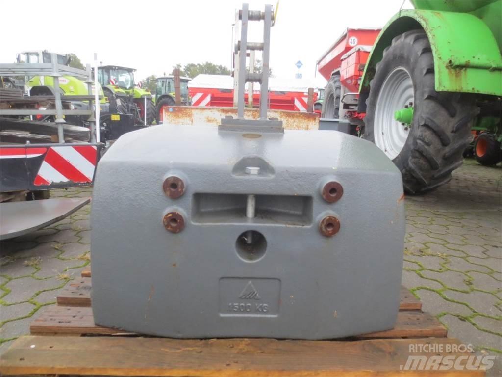 Agri CON 1500KG مقطورات الحزم