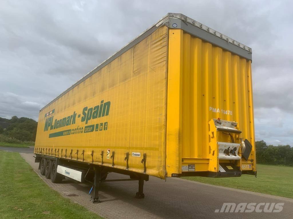 Krone SDP 27 نصف مقطورات بباب جانبي