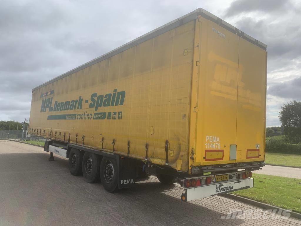 Krone SDP 27 نصف مقطورات بباب جانبي