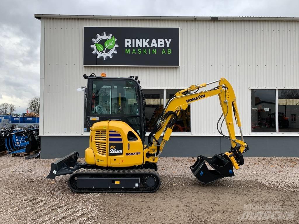 Komatsu PC26 MR-5 حفارات صغيرة أقل من 7 طن (حفارات صغيرة)