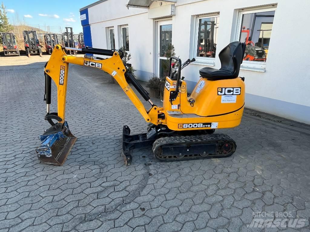 JCB 8008 حفارات صغيرة أقل من 7 طن (حفارات صغيرة)