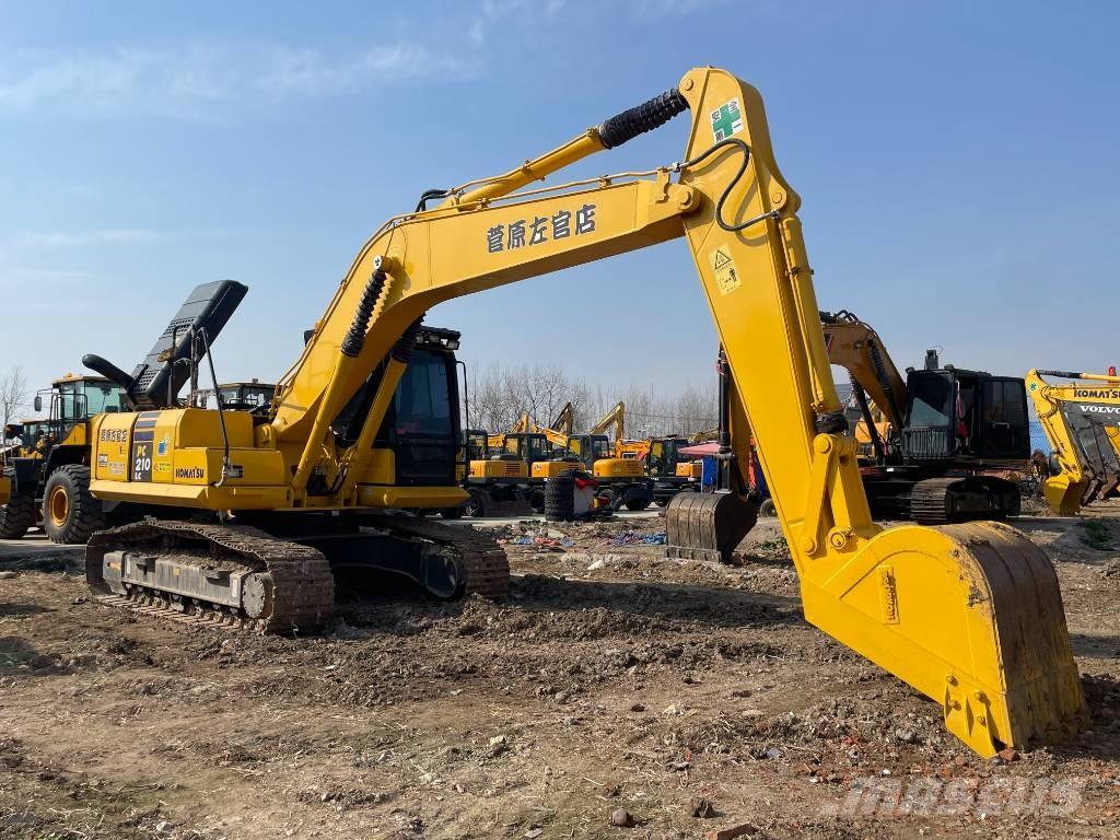 Komatsu PC 210 حفارات زحافة
