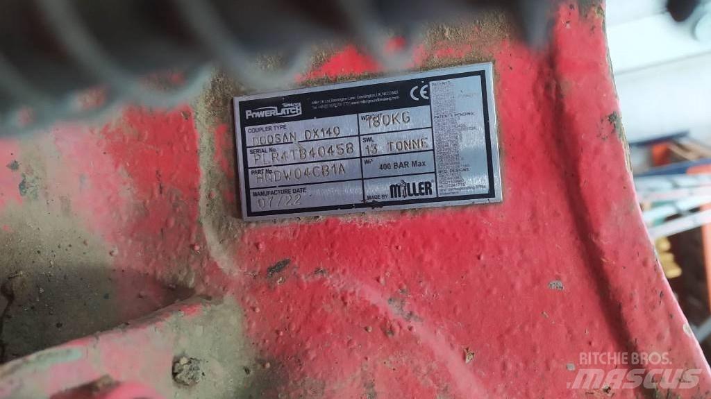 Doosan DX140LCR-7 حفارات زحافة