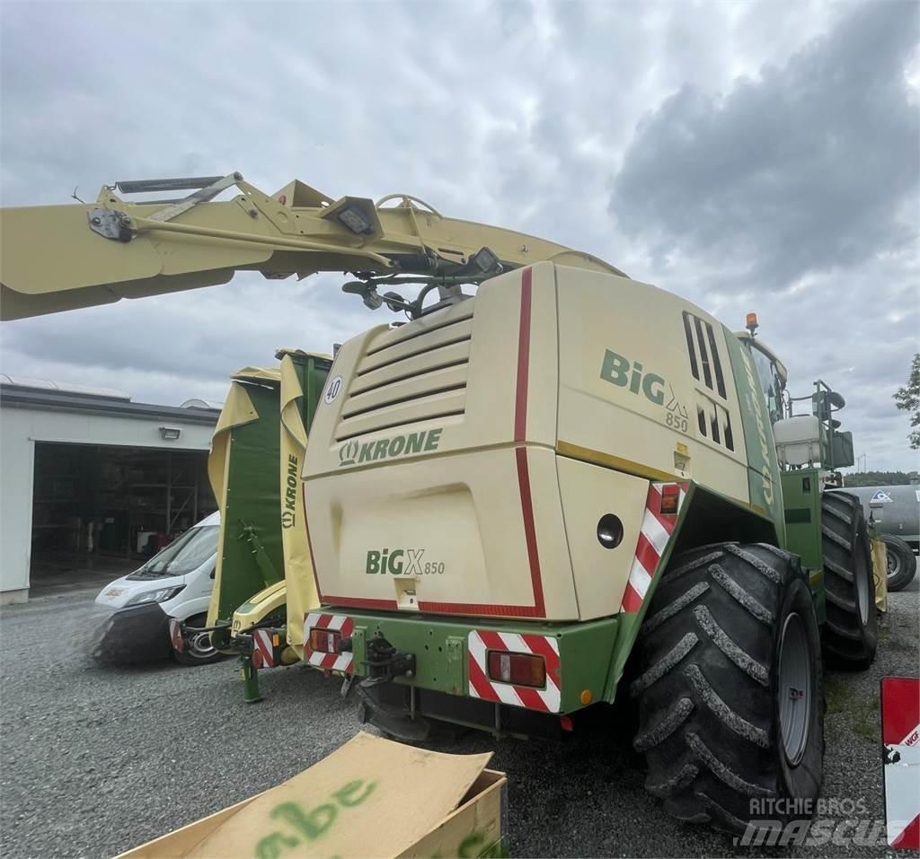 Krone BIG X850 علافات ذاتية الدفع