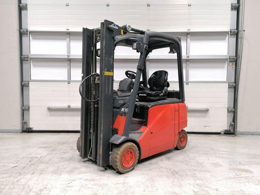 Linde E16PH-01 شاحنات ذات رافعات شوكية تعمل بالكهرباء
