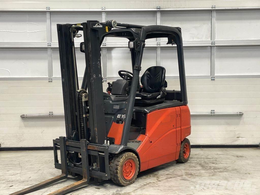 Linde E16PH-01 شاحنات ذات رافعات شوكية تعمل بالكهرباء