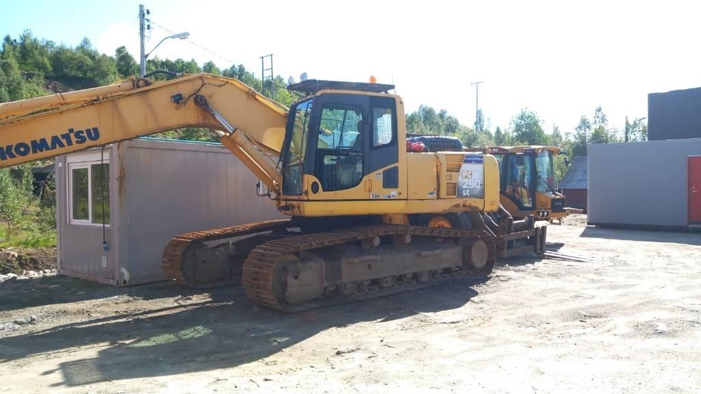 Komatsu PC 290 LC-3 حفارات زحافة