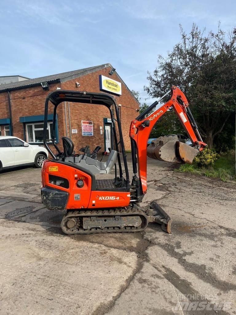 Kubota KX 016-4 حفارات صغيرة أقل من 7 طن (حفارات صغيرة)
