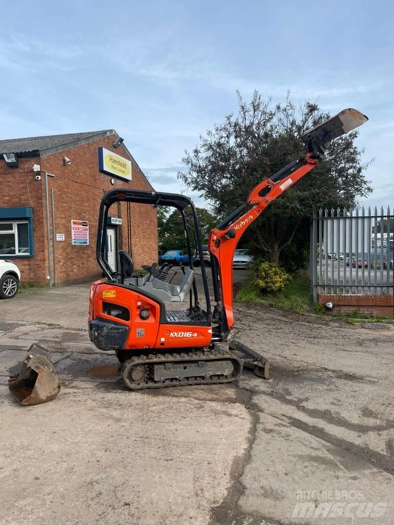 Kubota KX 016-4 حفارات صغيرة أقل من 7 طن (حفارات صغيرة)