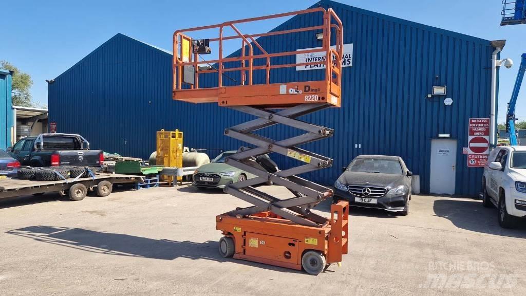 Dingli JCPT 0807 DC رافعات مقصية الشكل