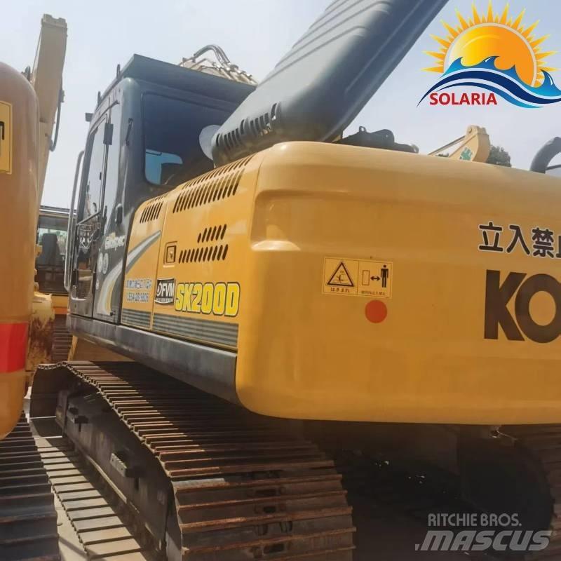 Kobelco SK 200 حفارات زحافة