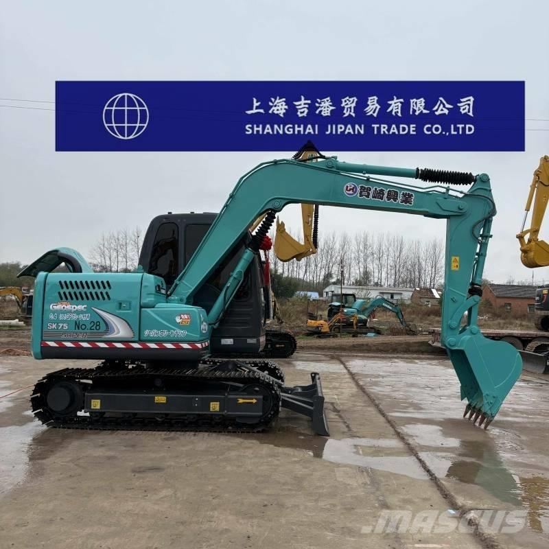 Kobelco SK 75 حفارات وسط 7 طن - 12 طن
