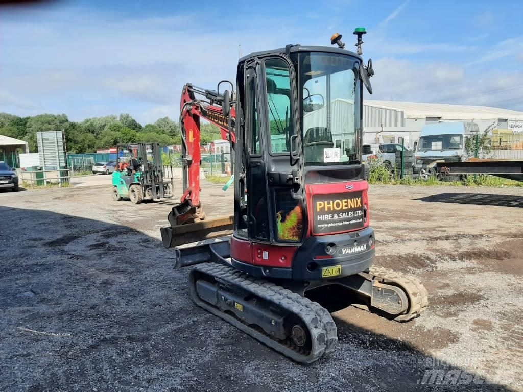 Yanmar Vio 26 حفارات صغيرة أقل من 7 طن (حفارات صغيرة)