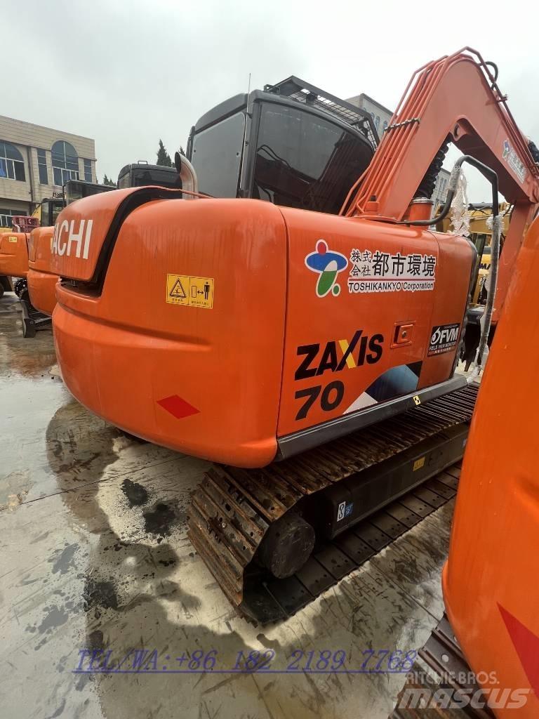 Hitachi ZX70 حفارات صغيرة أقل من 7 طن (حفارات صغيرة)