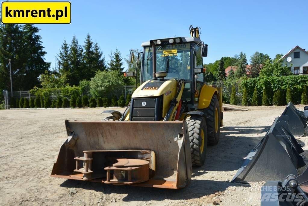 New Holland LB 110 لوادر ذات جرافات عكسية