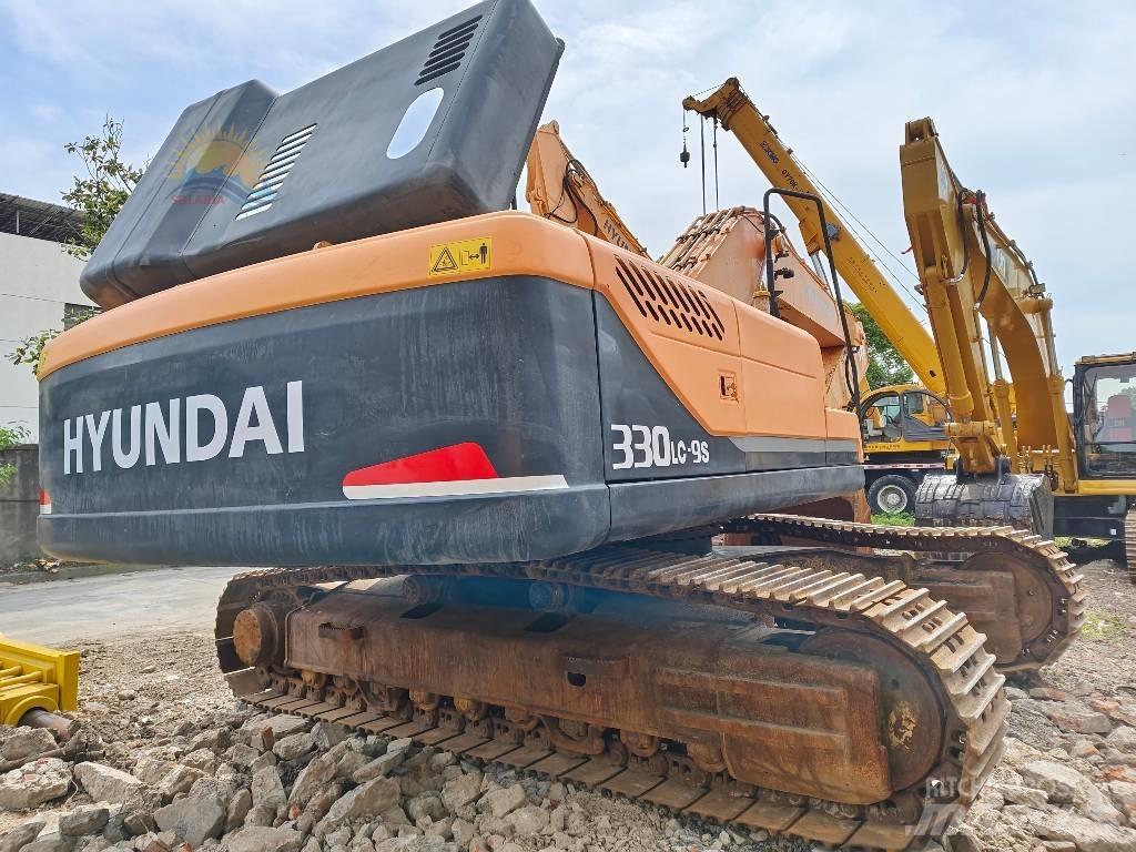 Hyundai R330LC-9S حفارات زحافة