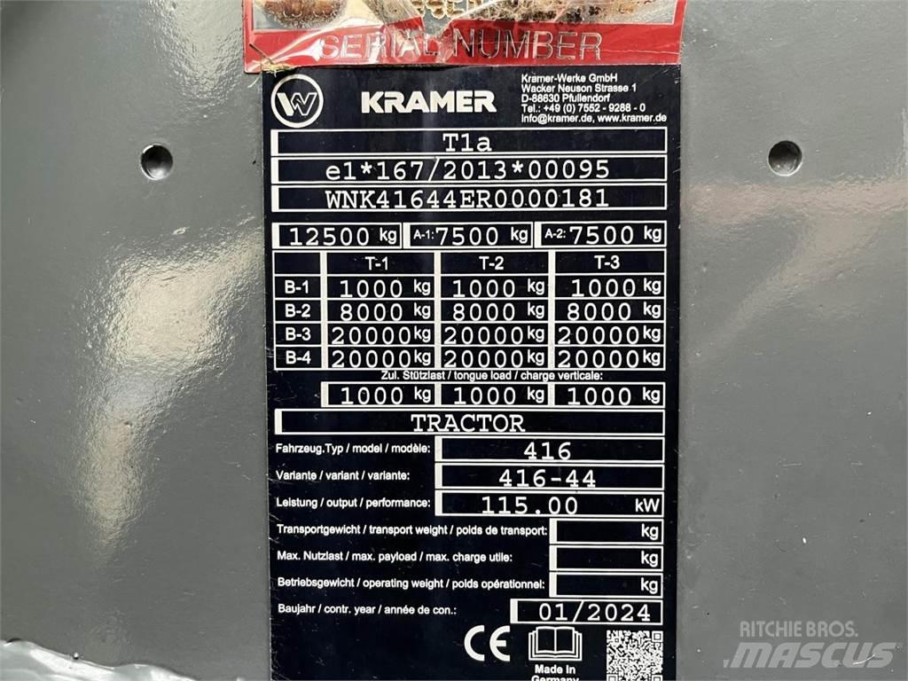 Kramer KT557 معدات مناولة لأغراض الزراعة