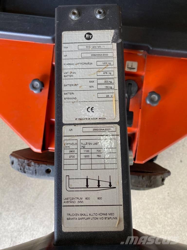 BT PPS 1200 MX / 1 معدات التكديس الجوالة