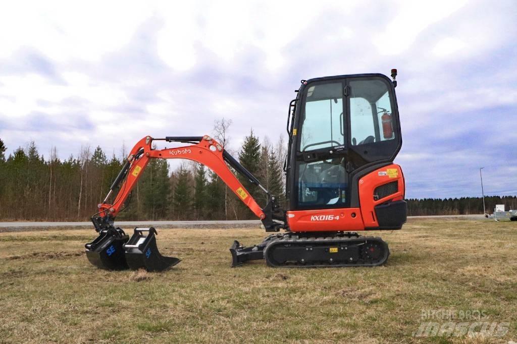 Kubota KX016-4 حفارات صغيرة أقل من 7 طن (حفارات صغيرة)