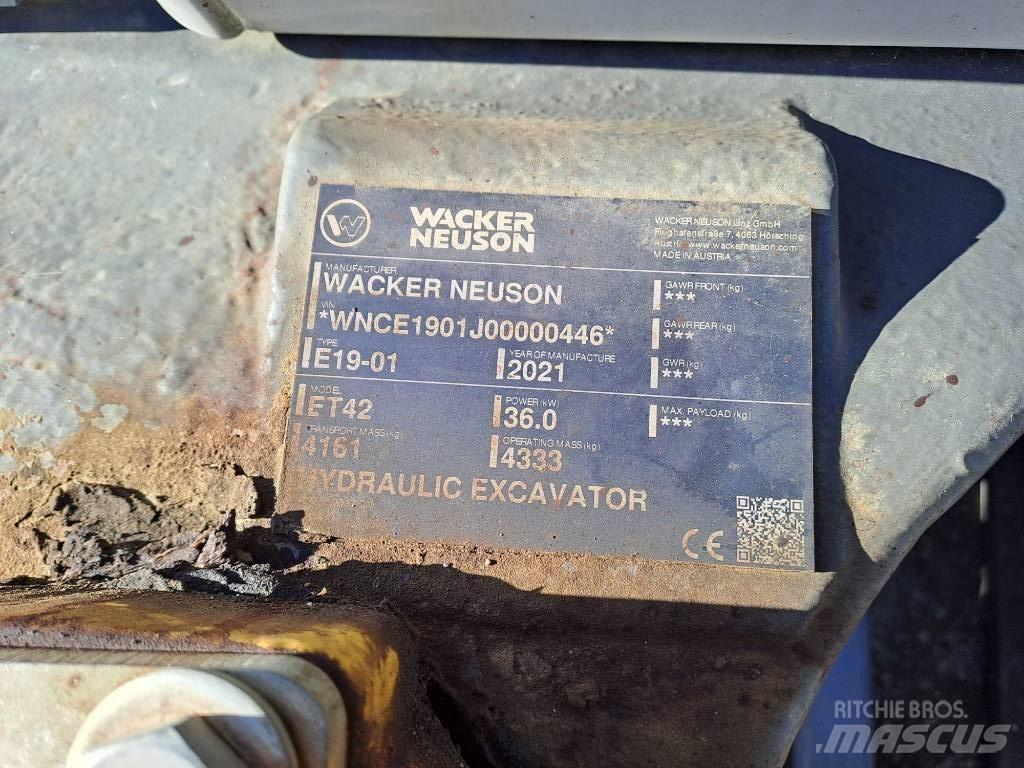 Wacker Neuson ET42 حفارات زحافة