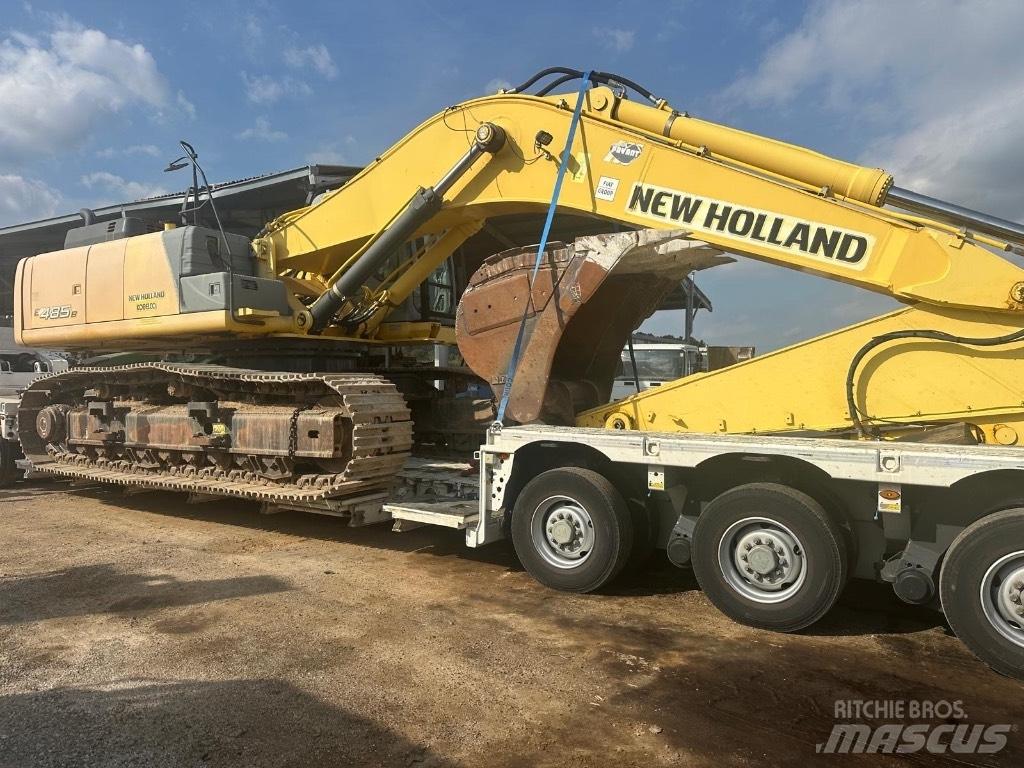 New Holland E 485 B حفارات زحافة