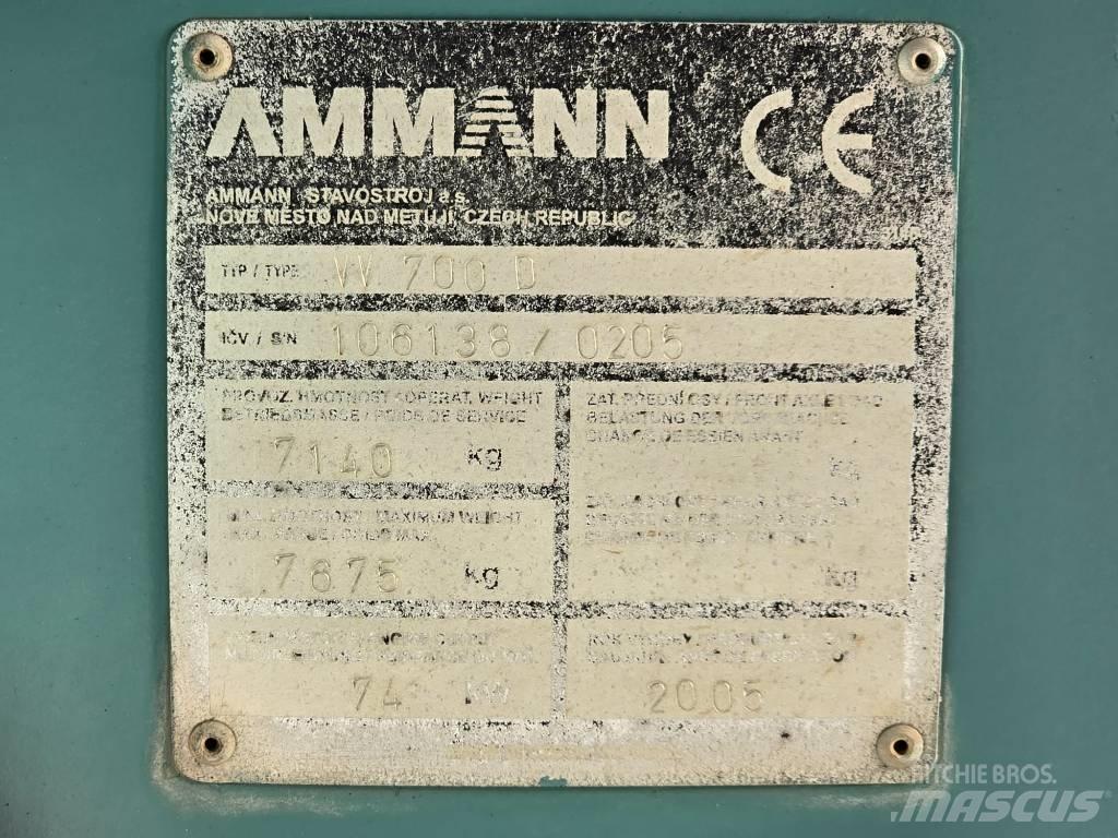 Ammann VV 700 D مداحل مزدوجة