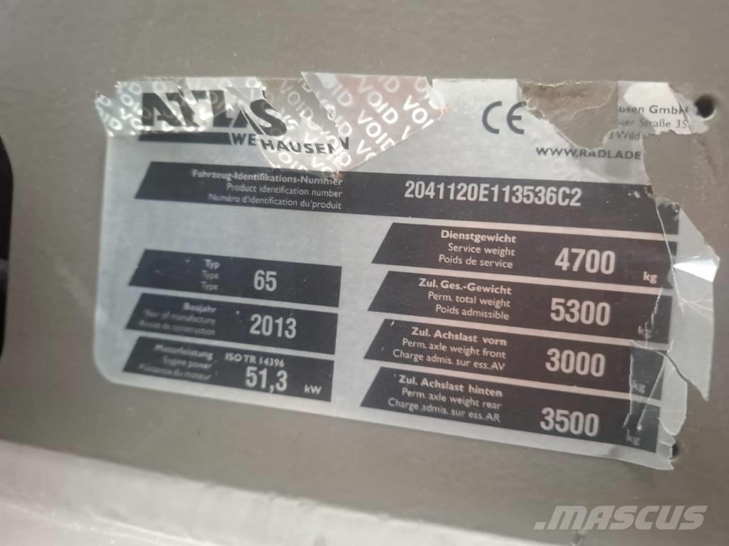 Atlas 65 لوادر بعجل