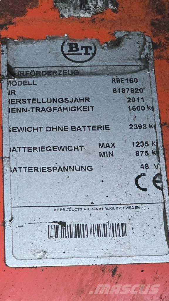 BT RR E 160 شاحنة مناولة