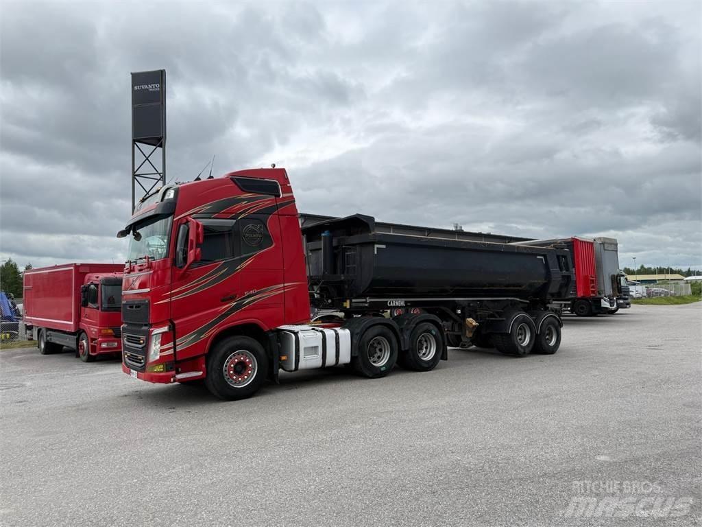 Volvo FH540 6x4 وحدات الجر