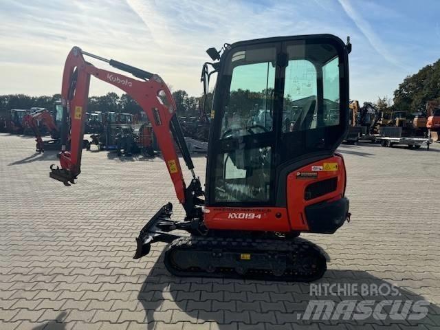 Kubota KX 019-4 حفارات صغيرة أقل من 7 طن (حفارات صغيرة)