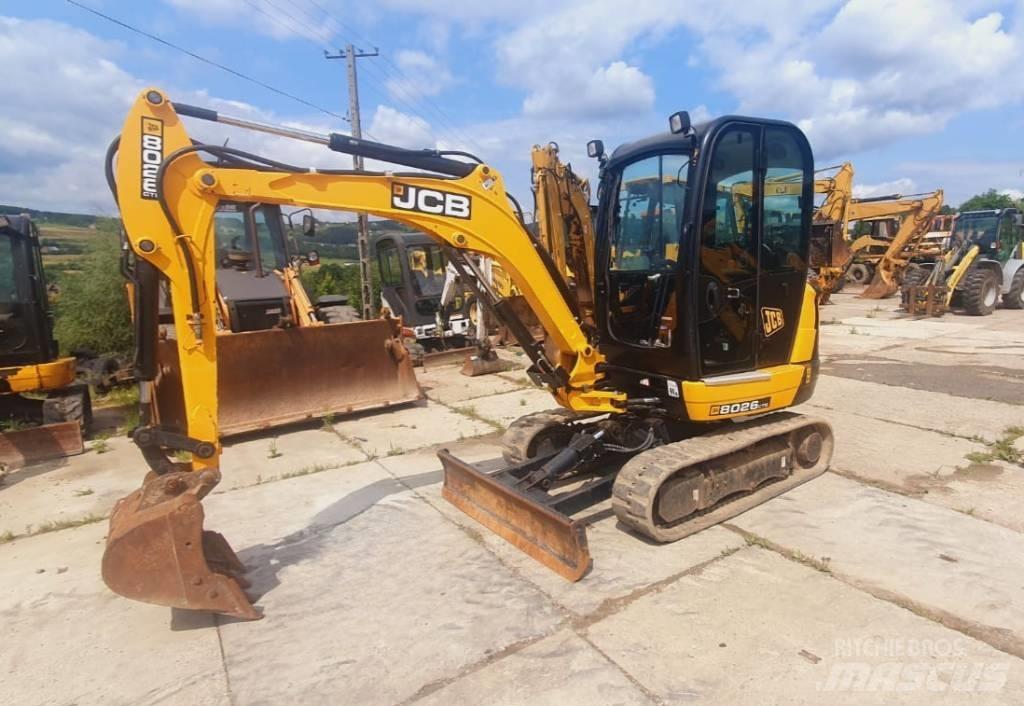 JCB 8026 CTS حفارات صغيرة أقل من 7 طن (حفارات صغيرة)