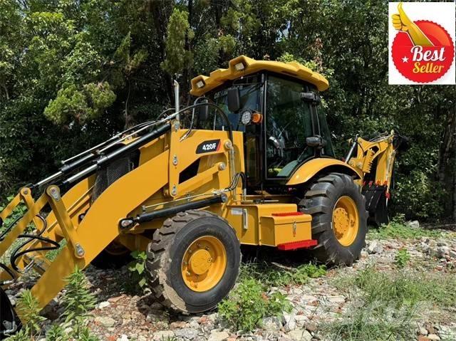 CAT 420 F لوادر ذات جرافات عكسية