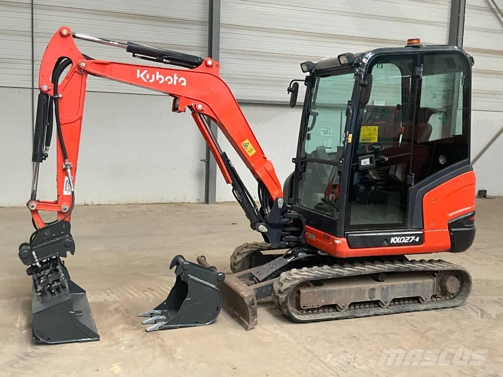 Kubota KX 027-4 حفارات صغيرة أقل من 7 طن (حفارات صغيرة)