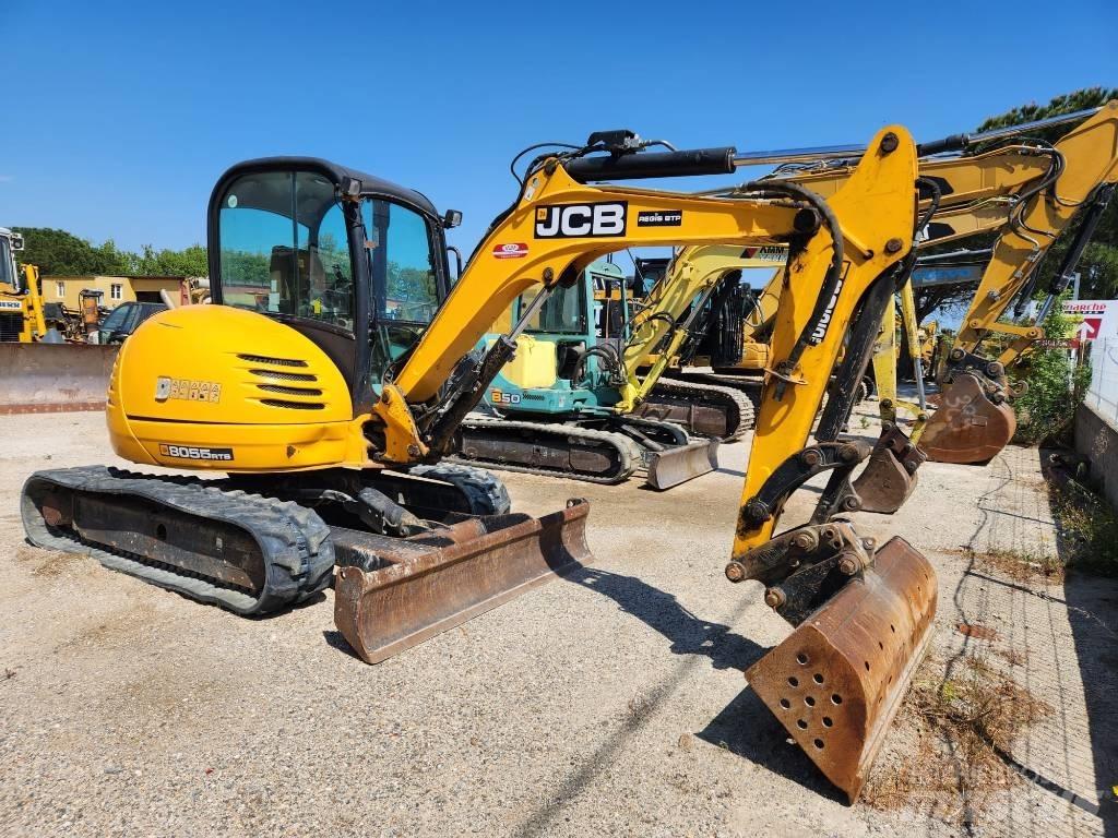 JCB 8055 RTS حفارات صغيرة أقل من 7 طن (حفارات صغيرة)