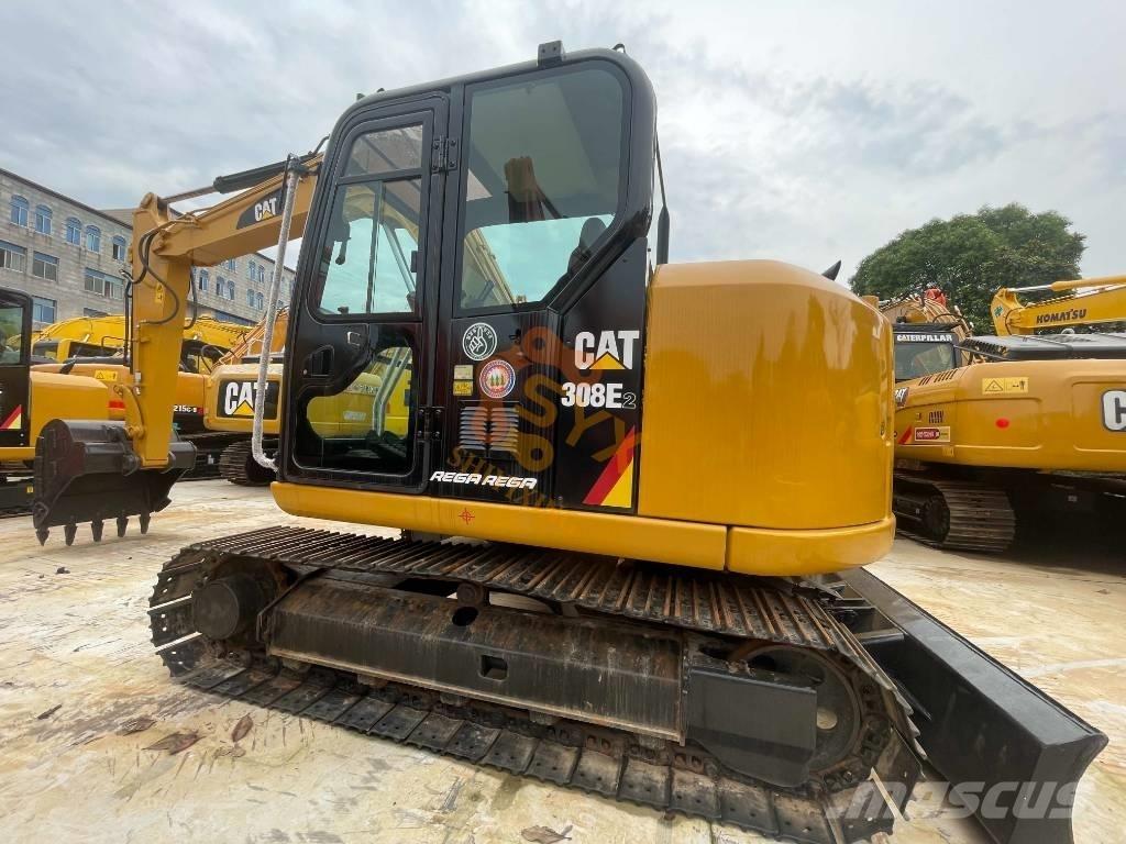 CAT 308 E 2 CR حفارات وسط 7 طن - 12 طن