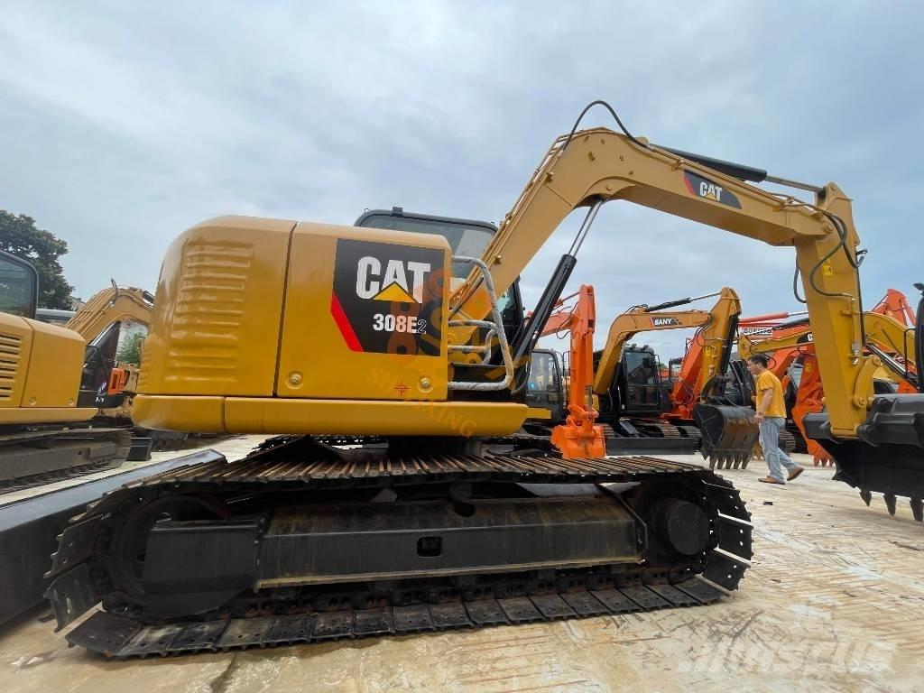 CAT 308 E 2 CR حفارات وسط 7 طن - 12 طن