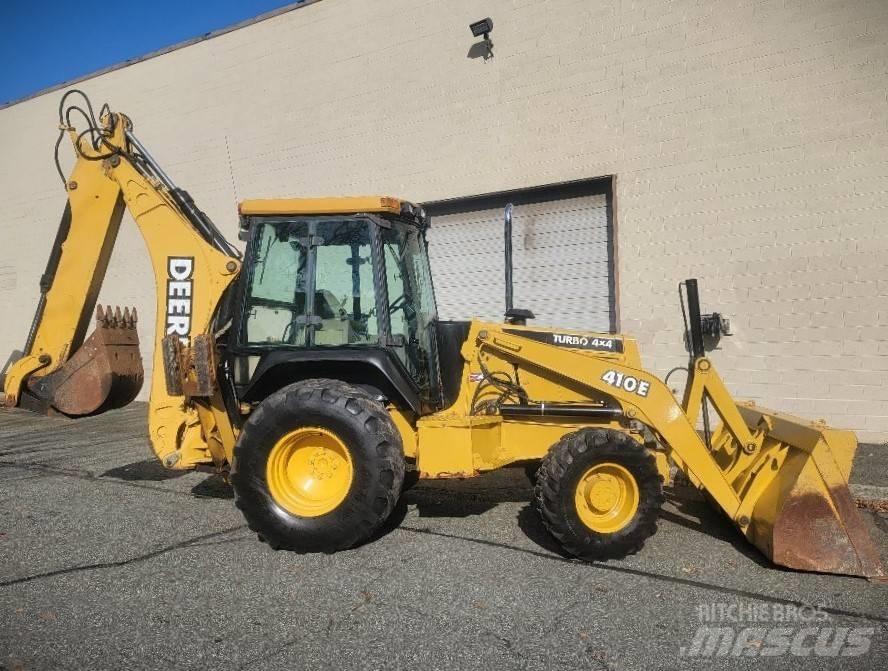 John Deere 410 E لوادر ذات جرافات عكسية