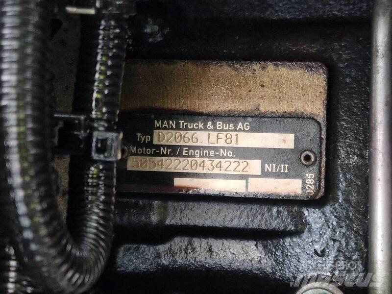 MAN D2066 LF81 محركات