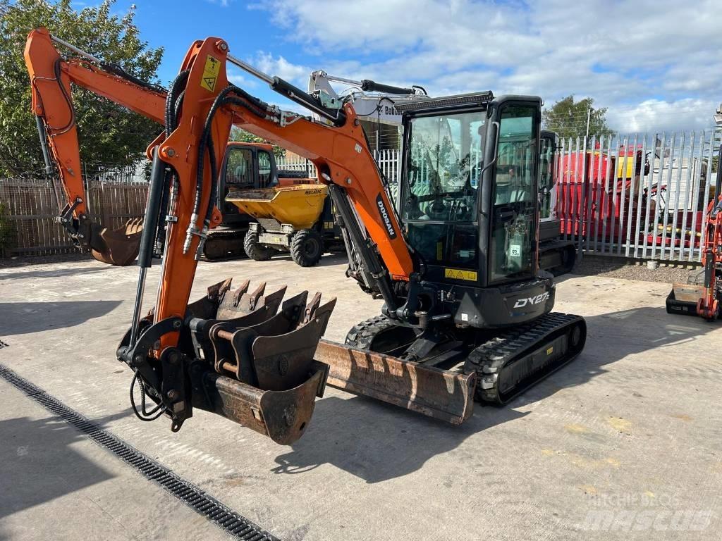 Doosan DX 27 Z حفارات صغيرة أقل من 7 طن (حفارات صغيرة)