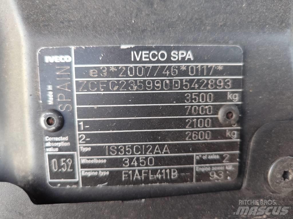Iveco Daily 35 C 13 شاحنات قلابة