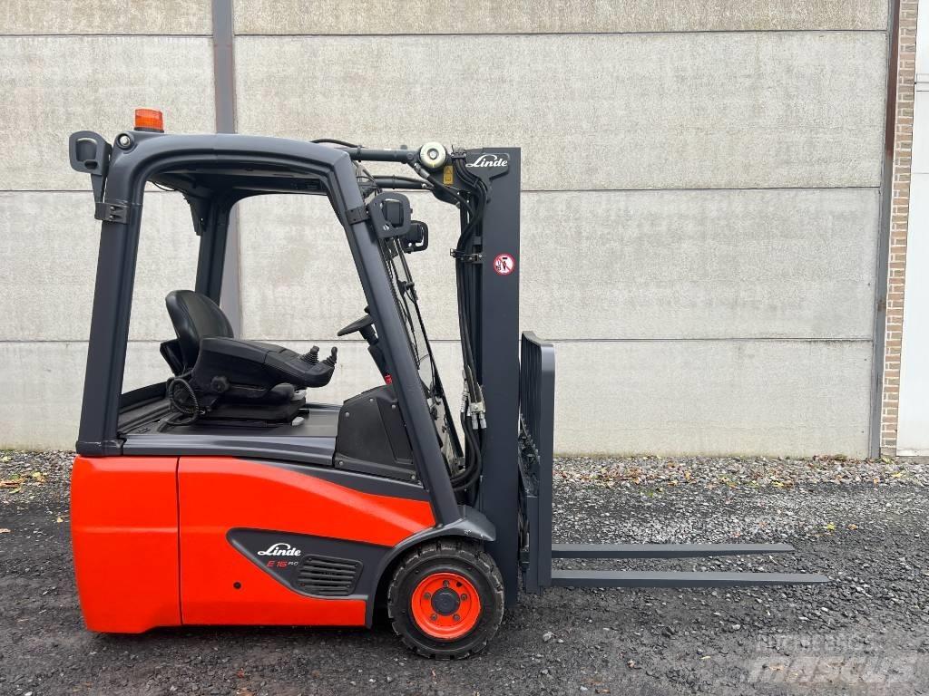 Linde E16C-02 EVO شاحنات ذات رافعات شوكية تعمل بالكهرباء