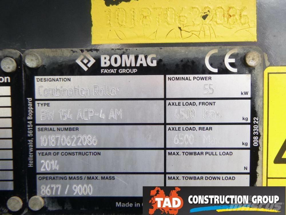 Bomag BW 154 AC مداحل ثنائية الاسطوانة