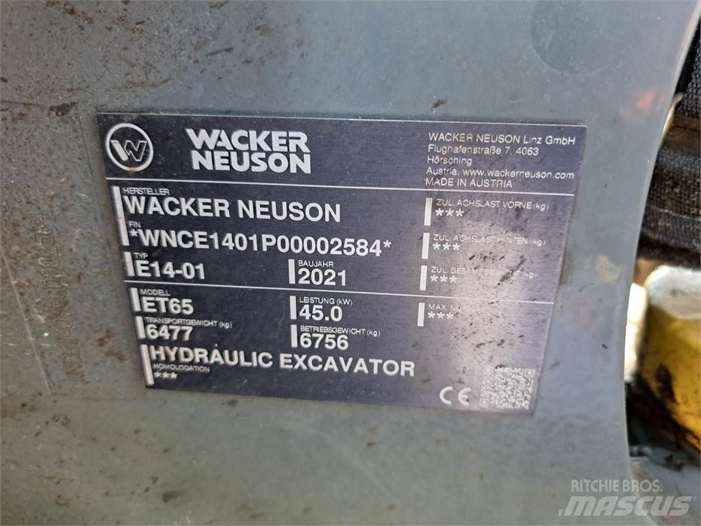 Wacker Neuson ET65 حفارات زحافة