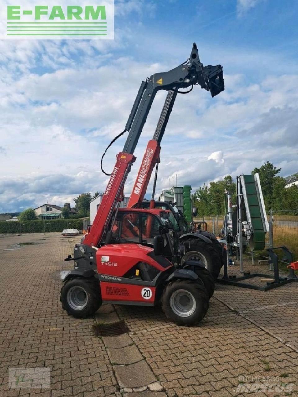 Weidemann t 4512 معدات مناولة لأغراض الزراعة