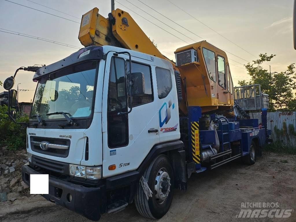 Jinwoo JW450 المنصات الهوائية المثبتة على شاحنة