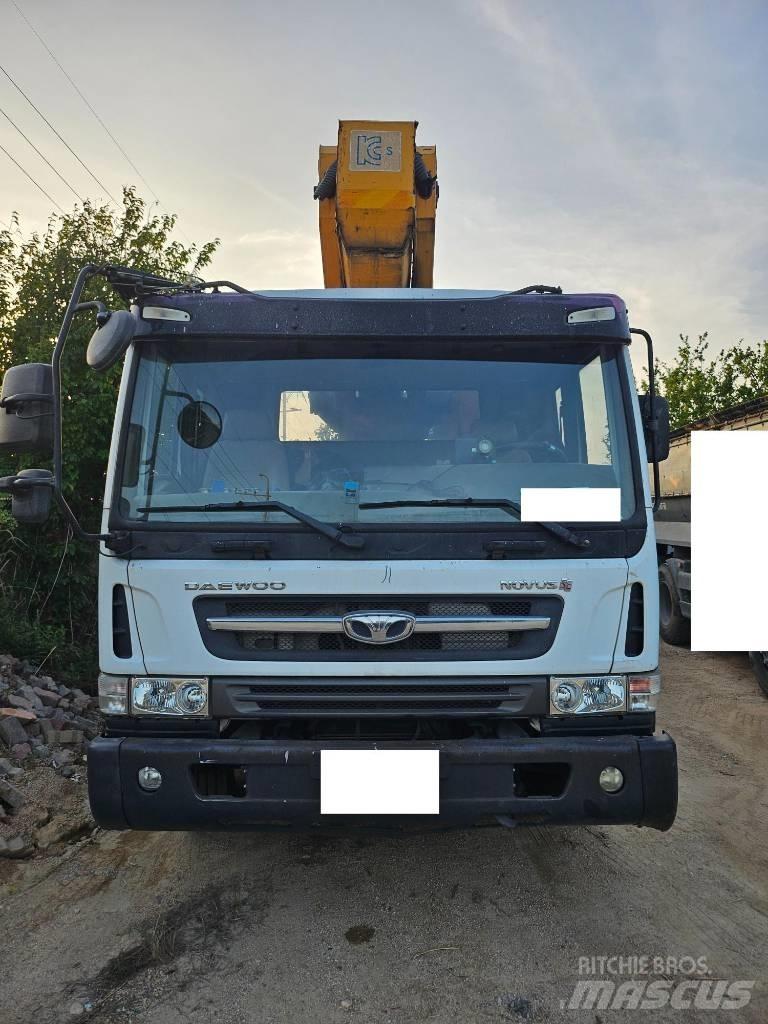 Jinwoo JW450 المنصات الهوائية المثبتة على شاحنة