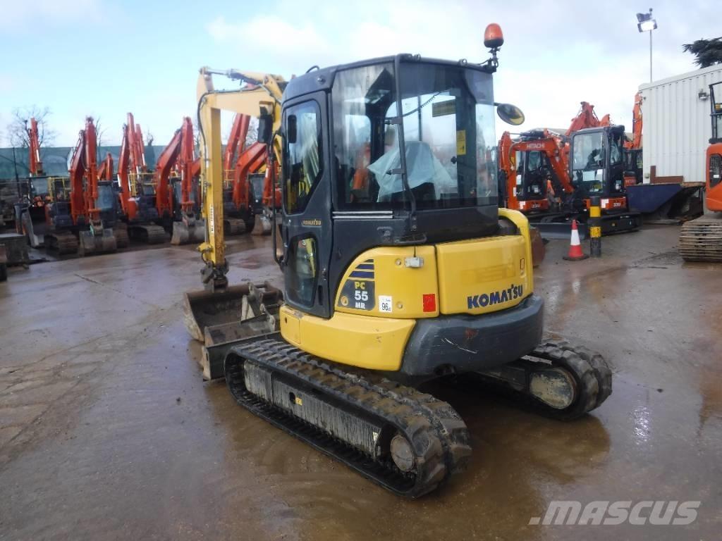 Komatsu PC 55 MR-3 حفارات صغيرة أقل من 7 طن (حفارات صغيرة)