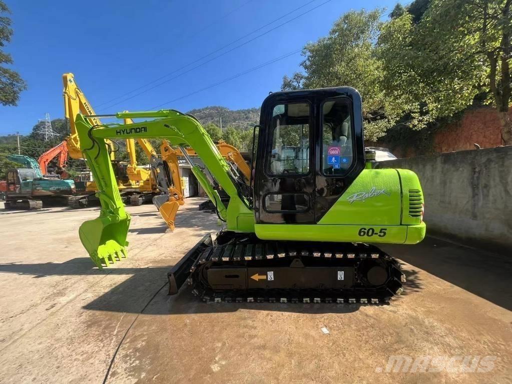 Hyundai R60-5 حفارات زحافة